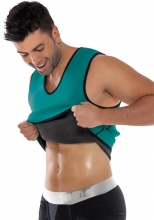 Men Sexy Fitness Sweat Neoprene Corsets