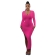 RoseRed Bodycon Long Sleeve Low-Cut Sexy Party Women Long Dress