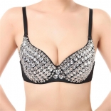 Silver Sexy Women Dancing Diamond Bra