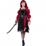 Role playing female pirate costume