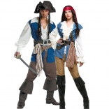 Caribbean Pirate Couple Clothing Men's Clothing