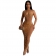 Gold Off-Shoulder Mesh V-Neck Multi Sequins Sexy Party Dress