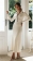 Apricot Long Sleeve Knitted Single Breasted Women Elegant Prom Long Dress