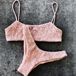 Pink Sexy Triangle Bikini