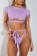 Purple Short Sexy Bikini