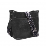 Black Leopard Fashion Retro Shoulder Bag
