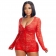 Red Lace Sexy Women Night Chemise Lingerie