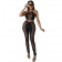 Black Halter Hollow-out Sleeveless Women Sexy Jumpsuit