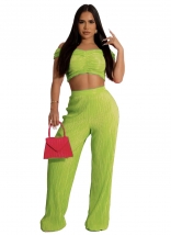 Green Off-Shoulder V-Neck Bodycon Sexy Women Jumpsuit