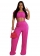 RoseRed Off-Shoulder V-Neck Bodycon Sexy Women Jumpsuit