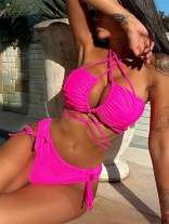 RoseRed Straps Sexy Women Bikinis