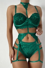 Green Sexy Lace Lingerie