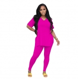 RoseRed Women's Casual Party Pants Sports Short Sleeve Sexy Jumpsuit Dress
