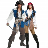 Caribbean Pirate Couple Clothing Men's Clothing
