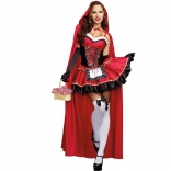 Halloween Little Red Riding Hood cosplay character uniform