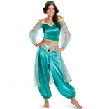 Aladdin Lantern Jasmine Princess Dress COS Uniform