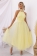 Yellow Halter Sleeveless Mesh Fashion Vacation Casual Long Skirt Dress
